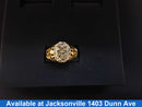 Men's Ring - Yellow Gold 10k (.417) 4.6 grams Size 8.5