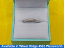 Women's Ring - White Gold 10k (.417) 1.8 grams Size 8