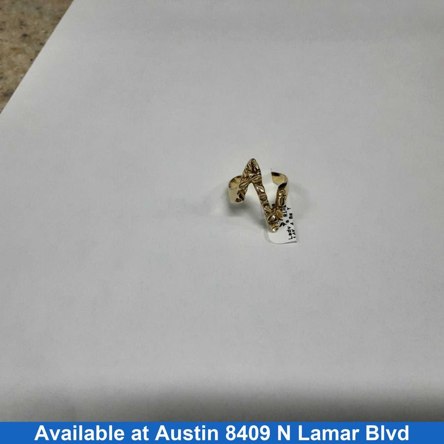 Women's Ring - Yellow Gold 14k (.585) 4.8 grams Size 8