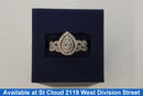 Ring - Wedding Set - White Gold 10k (.417) 6.84 grams Size 8