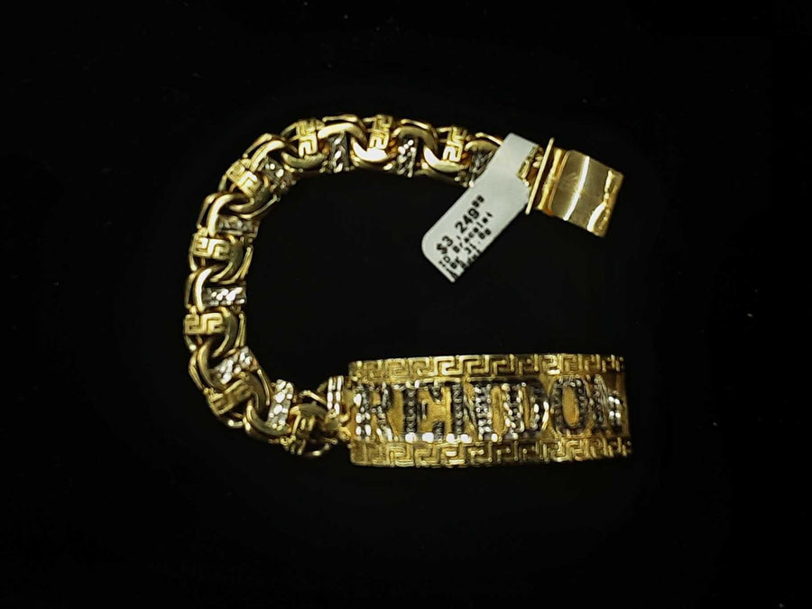 ID Bracelet - Yellow Gold 10k (.417) 31 grams 7 inch