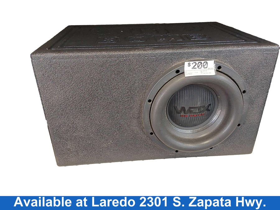 Wdx Db Drive Black Car Sub-Woofer