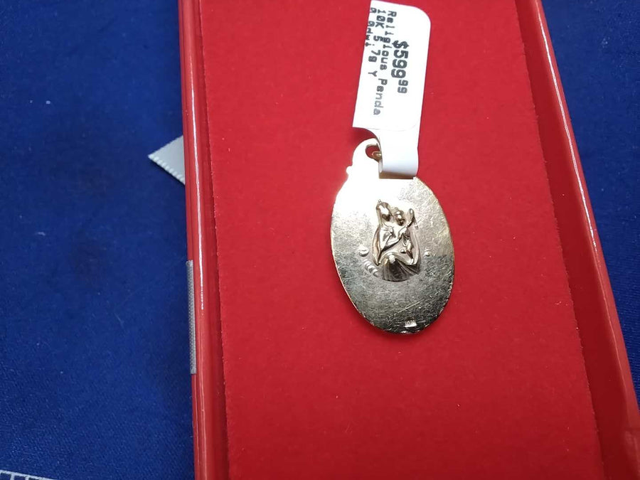 Religious Pendant - Yellow Gold 10k (.417) 5.7 grams