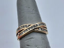 Lady's Ring - Cluster Yellow Gold 14k (.585) 3.6 grams Size 7