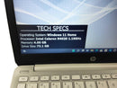 Hp 11-ak0012dx Intel Celeron 4 Gb 64 Gb White Laptop