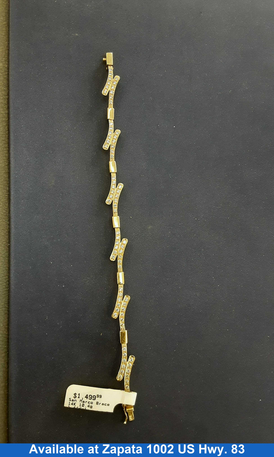 Bracelet - Yellow Gold 14k (.585) 10.4 grams 7 inch