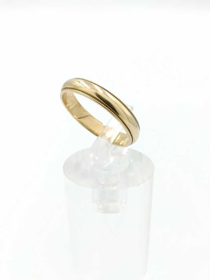 Ring - Wedding Band - Yellow Gold 10k (.417) 1.7 grams Size 4.5