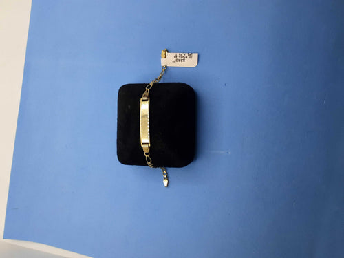 ID Bracelet - Yellow Gold 10k (.417) 3.3 grams 6 inch
