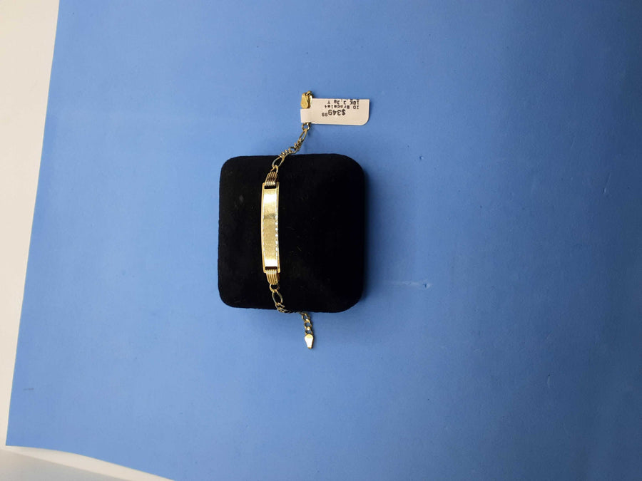 ID Bracelet - Yellow Gold 10k (.417) 3.3 grams 6 inch