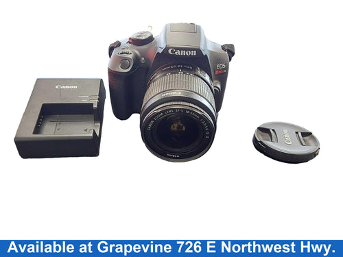 Canon Eos Rebel T6 Black Digital SLR Camera