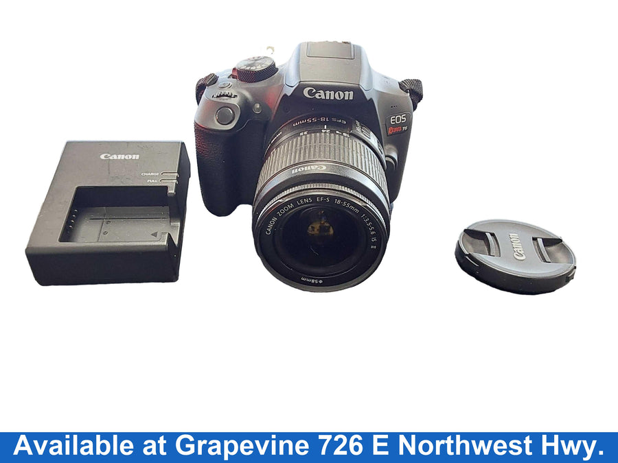Canon Eos Rebel T6 Black Digital SLR Camera
