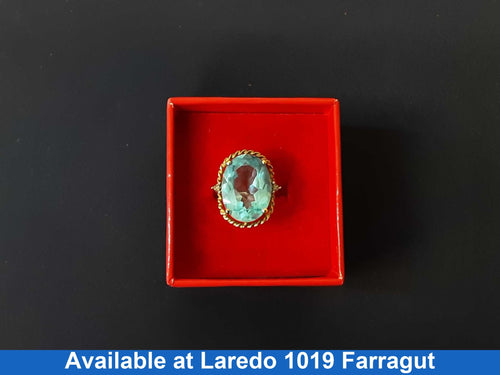 Women's Ring - Yellow Gold 14k (.585) 5.8 grams Size 20