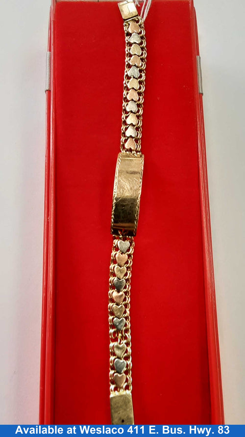 ID Bracelet - Yellow Gold 10k (.417) 9.3 grams 6 inch