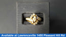 Ring - Engagement Set - Yellow Gold 14k (.585) 5.7 grams Size 5