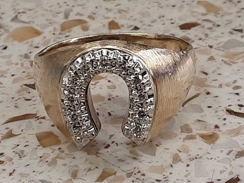 Men's Ring - Yellow Gold 10k (.417) 6.8 grams Size 12