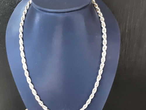 Rope Chain - Silver 20.4 grams 18 inch