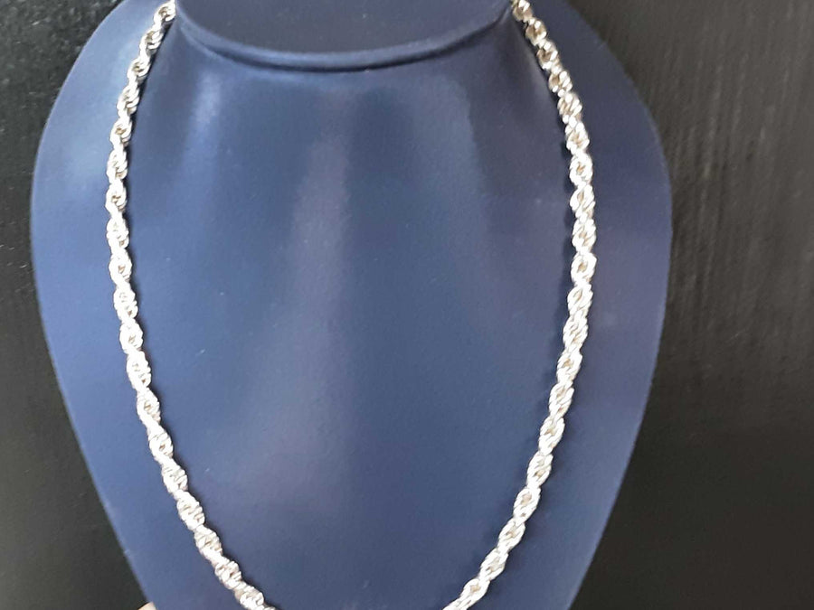 Rope Chain - Silver 20.4 grams 18 inch