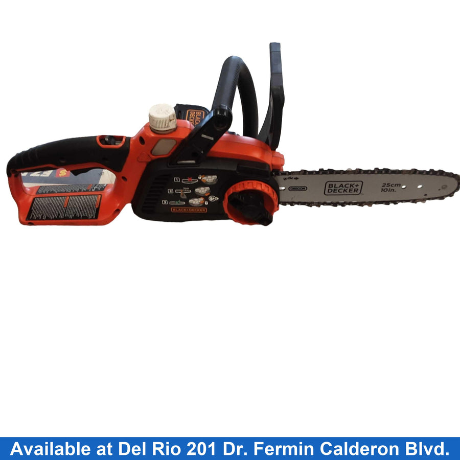 Black And Decker Lcs1020 Orange Chain Saw