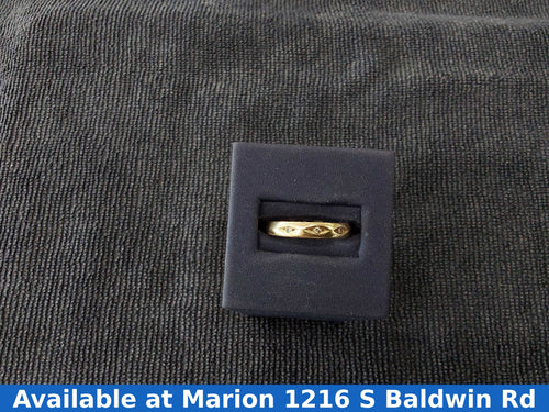 Ring - Wedding Band - Yellow Gold 14k (.585) 3 grams Size 10