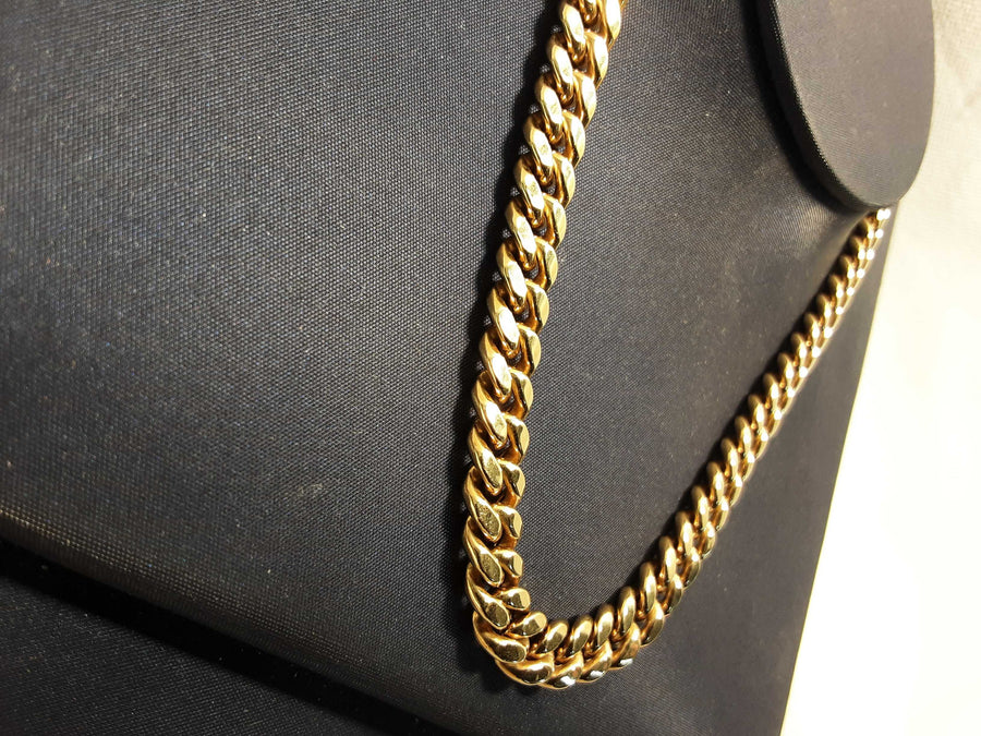 Cuban Link Chain - Yellow Gold 10k (.417) 38.1 grams 24 inch