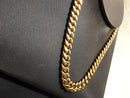 Cuban Link Chain - Yellow Gold 10k (.417) 38.1 grams 24 inch