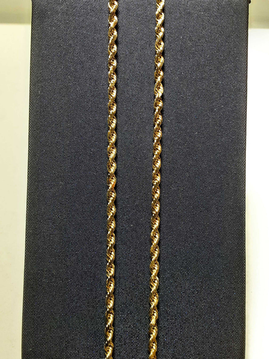 Chain - Yellow Gold 14k (.585) 12.4 grams 20 inch