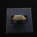 Women's Ring - Yellow Gold 18k (.750) 7.9 grams Size 9