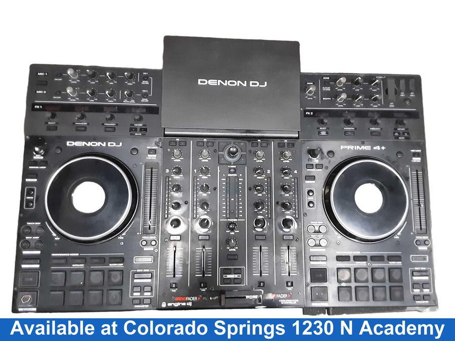 Denon Dj Prime 4+ Black DJ Controller