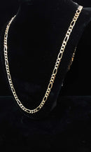 Figaro Chain - Yellow Gold 14k (.585) 22.4 grams 22 inch