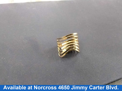 Women's Ring - Yellow Gold 10k (.417) 3.3 grams Size 6