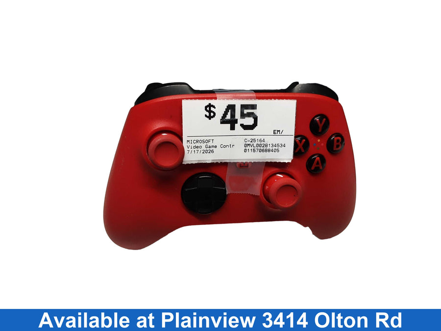 Microsoft C-25164 Red Gaming Controller