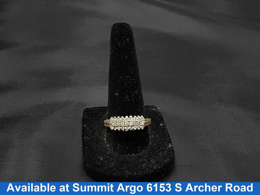 Women's Ring - Yellow Gold 14k (.585) 3.5 grams Size 7