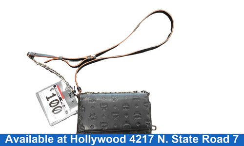 Mcm Mini Clutch Shoulder Bag Brown Purse / Handbag