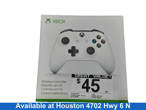 Microsoft 1708 White Gaming Controller