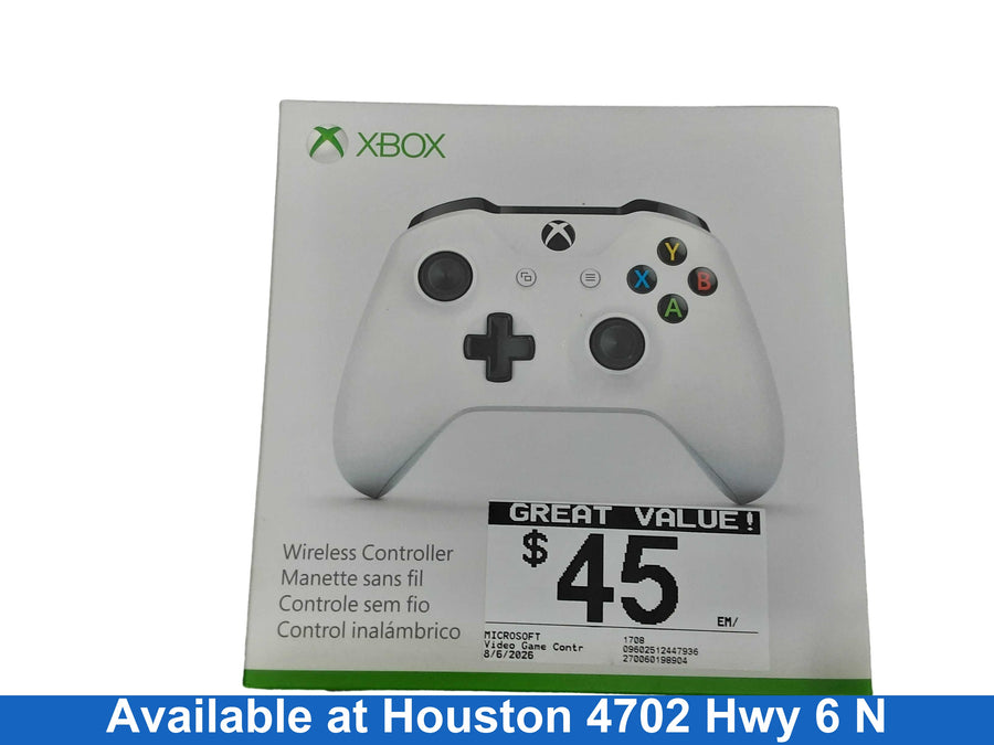 Microsoft 1708 White Gaming Controller