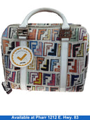 Fendi 8bl068 White Purse / Handbag