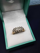 Women's Ring - Yellow Gold 18k (.750) 3.8 grams Size 8.5