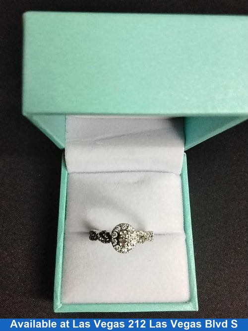 Women's Ring - White Gold 14k (.585) 3.2 grams Size 20