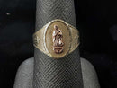 Men's Ring - Yellow Gold 10k (.417) 3.4 grams Size 8.5