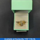Women's Ring - Yellow Gold 10k (.417) 5.4 grams Size 6