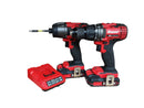 Bauer 1791c-b1 Red Cordless Impact Drill