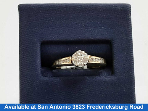 Women's Ring - Solitaire - Yellow Gold 10k Size 5