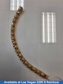 Bracelet - Yellow Gold 14k (.585) 17.7 grams 8 inch