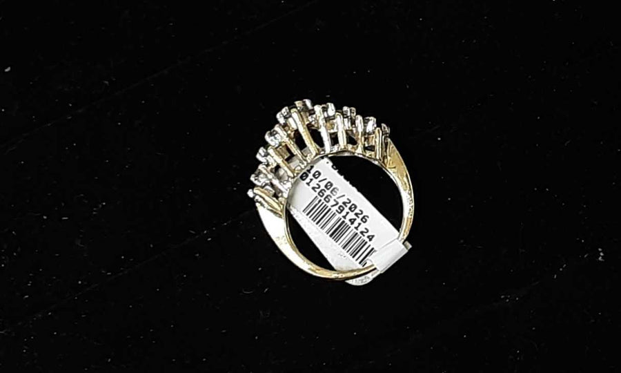 Women's Ring - Yellow Gold 14k (.585) 9.4 grams Size 7.5