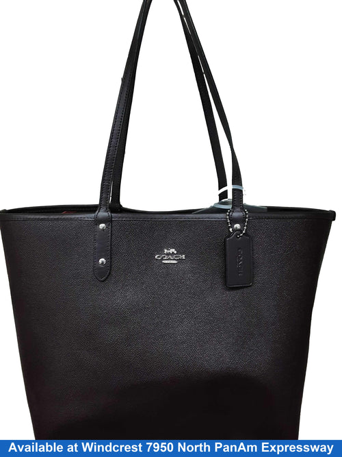 Coach Reversable Tote Brown Purse / Handbag