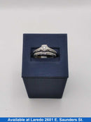 Ring - Engagement Set - Yellow Gold 10k (.417) 4.6 grams Size 7