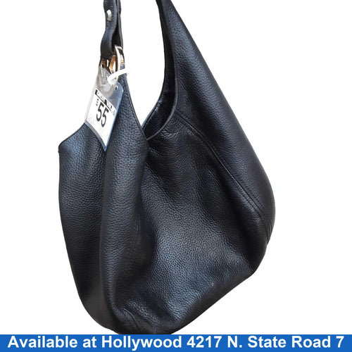 Michael Kors Black Round Shoulder Bag Black Purse / Handbag