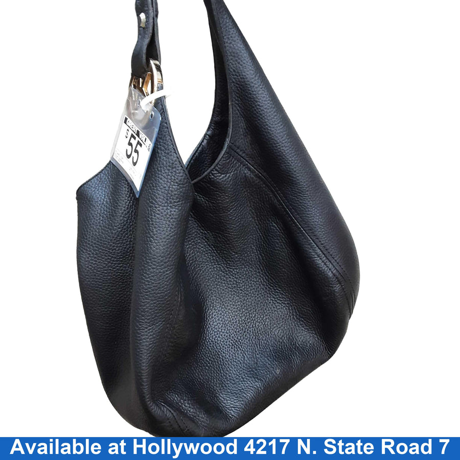 Michael Kors Black Round Shoulder Bag Black Purse / Handbag