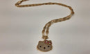 Chain - Tricolor Gold 14k (.585) 15.6 grams 24 inch