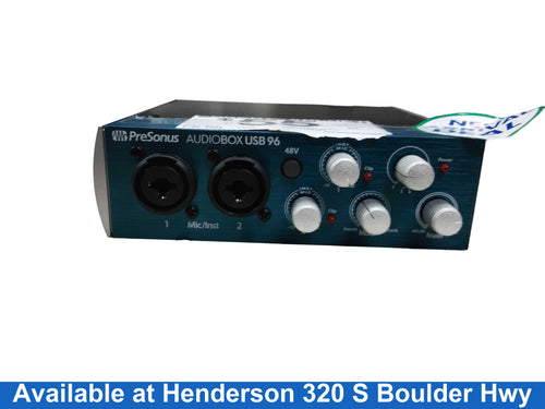 Presonos Auddiobox Usb96 Black Midi Foot / Pedalboard Controller